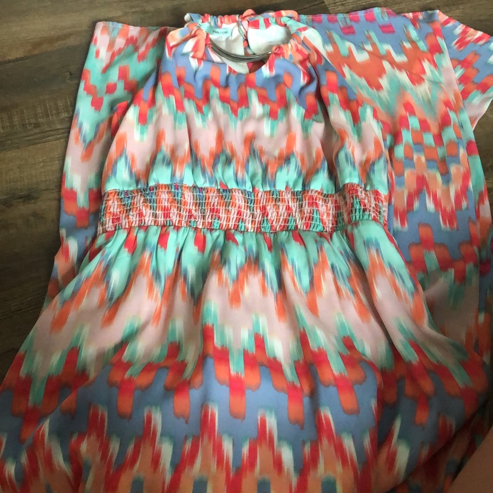Colorful maxi dress